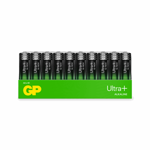 GP Ultra Plus Alkaline AA-batteri, 15AUP/LR6, 40-p