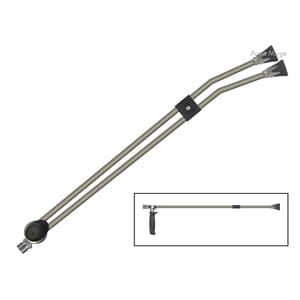 DOBBELT SPYLERØR 600MM