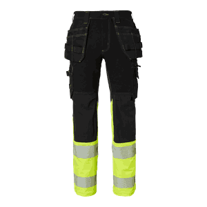 312 Craftsmen Trousers Black/fluores STR.46