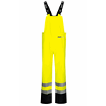 Bib`n Brace  Hi Vis Saturn Yellow/Navy 3XL