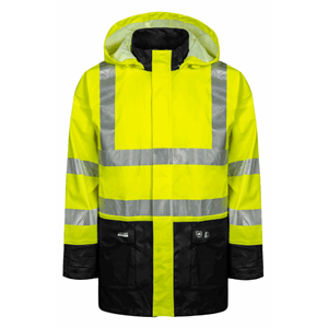 Jacket  Hi Vis Saturn Yellow/Navy 4XL