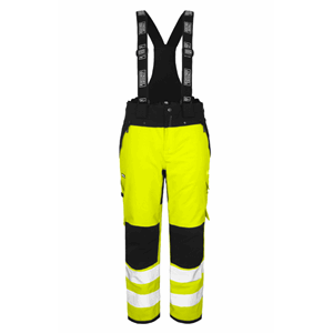 LYNGSØE VINTERBUKSE 4-VEIS STRETCH GUL/SVART KL.2