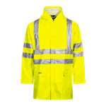 Regnjakke HiViz Gul Multinorm XXS