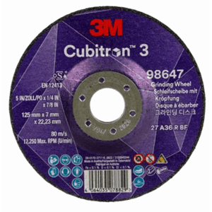 Cubitron 3 Navrondell, 98647, 36+, T27, 125 mm x 7 mm x 22,2