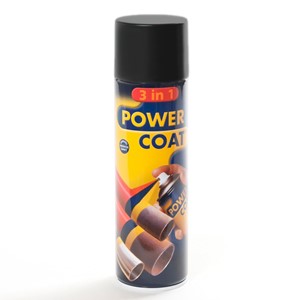 Power Coat 3 in 1 sort glans RAL 9005
