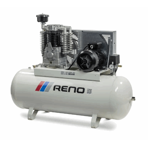 Reno Stempelkompressor  5,5HK 200L 15BAR 230V 3-fas