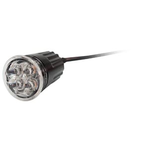 BLIXTLJUS ORANGE, 4 LED