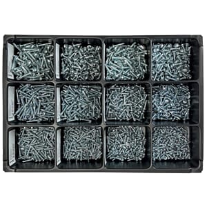 SORTIMENTSKUVSETT SELVBORRENDE PLATESKRUV