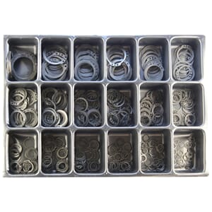 SORTIMENT LÅSERINGER 360 DELER UTV. 8-40MM