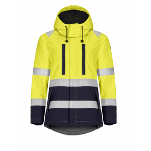 Tranemo vinterjakke Dame FR. HiViz Gul - XL