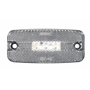 MARK.LYKT LED HVIT 2,5M KABEL