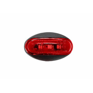 MARK.LYKT LED RØD 12/24V