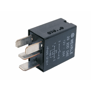 MIKRORELE 12V/25A, 4-STIKK