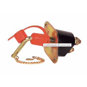 HOVEDSTRØMBRYTER, STÅL  (1106)