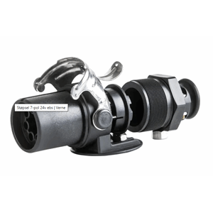 STØPSEL 7-POL,24V EBS