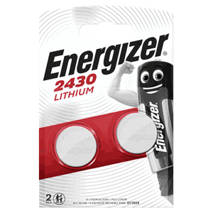 Energizer Lithium Miniature CR2430 2 pack