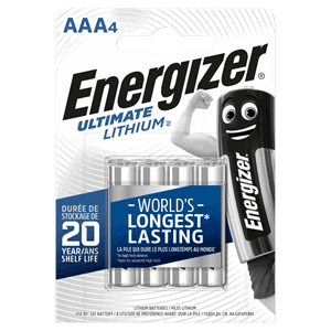 Energizer Ultimate Lithium AAA 4 pk