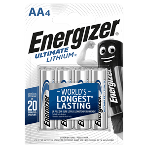 Energizer Ultimate Lithium AA 4 pk