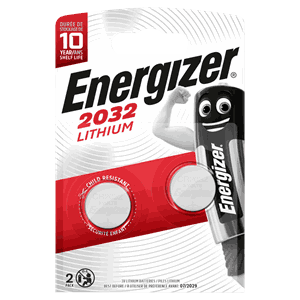 Energizer Lithium Miniature CR2032 2 pack
