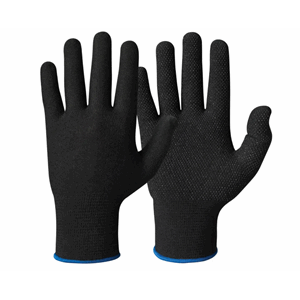 Hanske, microdots, bomull, Str.7