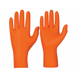 Hanske, engangs, nitril, Str L