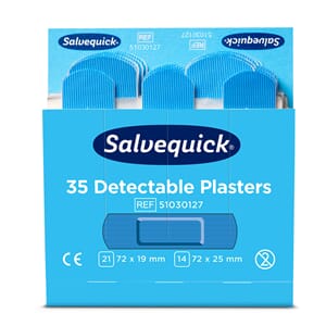 Salvequick Blue Detectable Pla