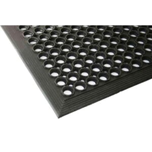 RINGGUMMIMATTE FAS 90X152 CM SVART