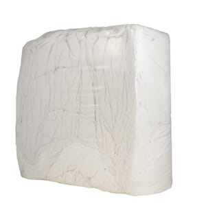 Pussefiller bomull Spillify 100% bomull 10kg hvit