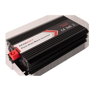 SKANBATT Inverter 12V 3000W (6000W) Ren Sinus m/Trådløs Fjer