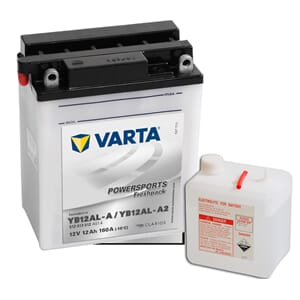 VARTA MC Batteri 12V 12AH 160CCA (136x82x161mm) +høyre YB12A