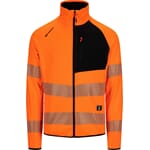Hivis Powerjakke stretch Oransje S