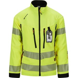 WENAAS HIVIS STRETCHJAKKE HERRE GUL KL.2-3