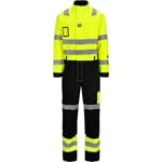 SYNLIGHET KJELEDRESS GUL/SVART KL 3. XS