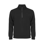 Basic Half Zip Black 5XL