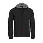 Classic Hoody Full Zip Black L