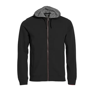 Classic Hoody Full Zip Black 3XL