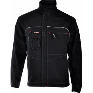 ODDA JAKKE 100% BOMULL SVART C52