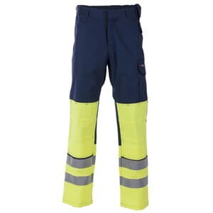 B&S STANGE MULTINORM BUKSE MARINEBLÅ/GUL KL.1