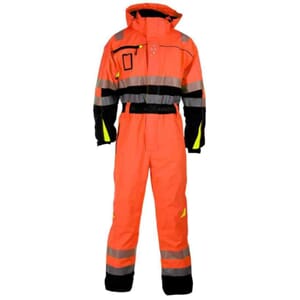 GJØVIK VINTERKJELEDRESS ORANSJE/SVART/GUL EN 20471 KL.3  L