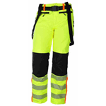 GJØVIK VINTERBUKSE GUL/SVART/ORANSJE EN 20471 KL.2  XL