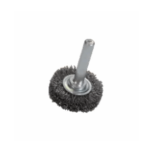 SIRKULÆRBØRSTE SPINDEL RUSTFRITT- BØLGET