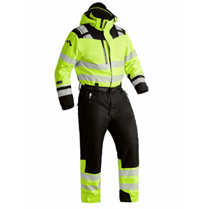 VINTEROVERALL KL3 GUL/SV S