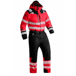 VINTEROVERALL KL3 RØD/SV L