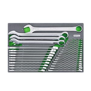 TOPTUL CARBONINNLEGG KOMBINASJONSNØKKLER 6-38MM 30 DELER