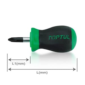 TOPTUL SKRUTREKKER KUBBE PH2 X 25MM