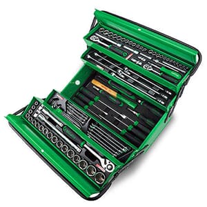 TOPTUL VERKTØYKISTE M/VERKTØY 94 DELER