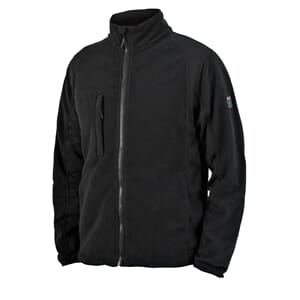 FLEECEJAKKE MID LAYER SORT (utgående vare)