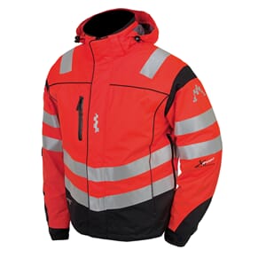 VINTERJAKKE HV RØDOR/SVART