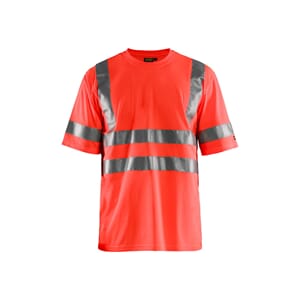 VARSEL T-SKJORTE RØD HIGHVIS