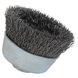 AKSIALBØRSTE RUSTFRITT- BØLGET